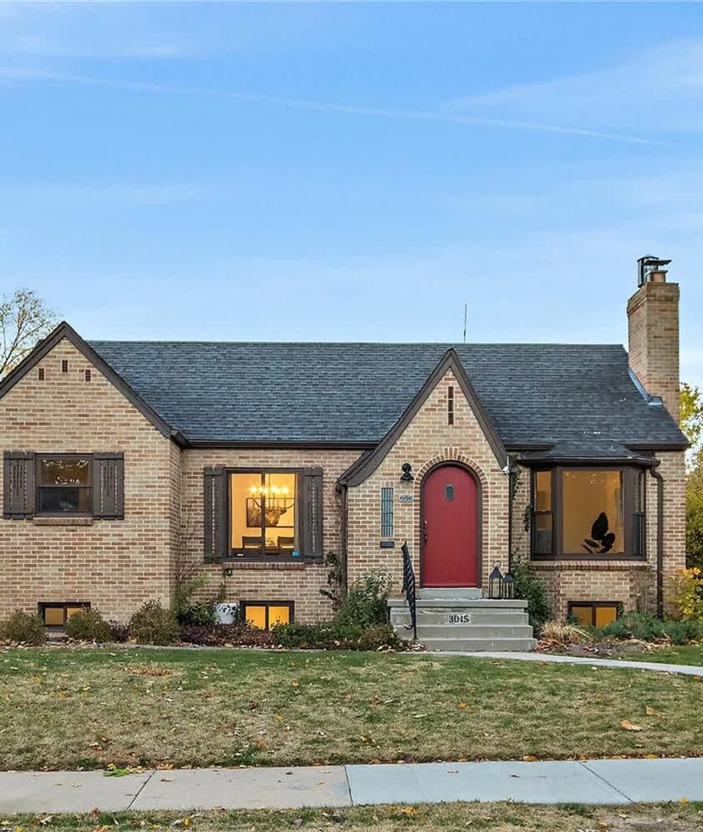 A Greenwood Village home with mature landscaping