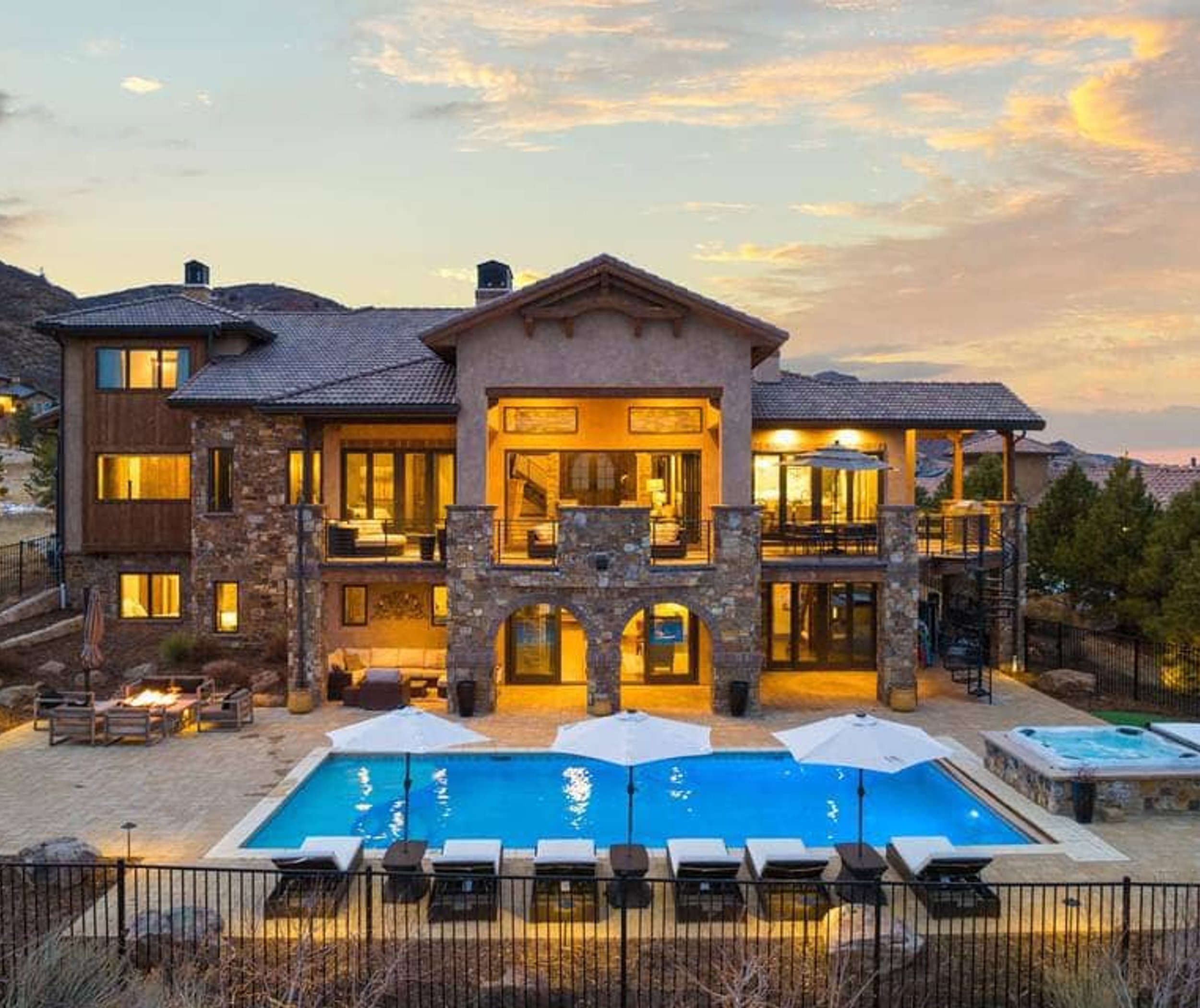 Luxury Denver home exterior