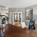 Home office in a luxury Denver home prepared for listing